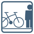 Nutzungsklasse N1-V-Piktogramm-Fahrrad-Person