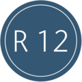 Rutschhemmungsklasse R12-Piktogramm