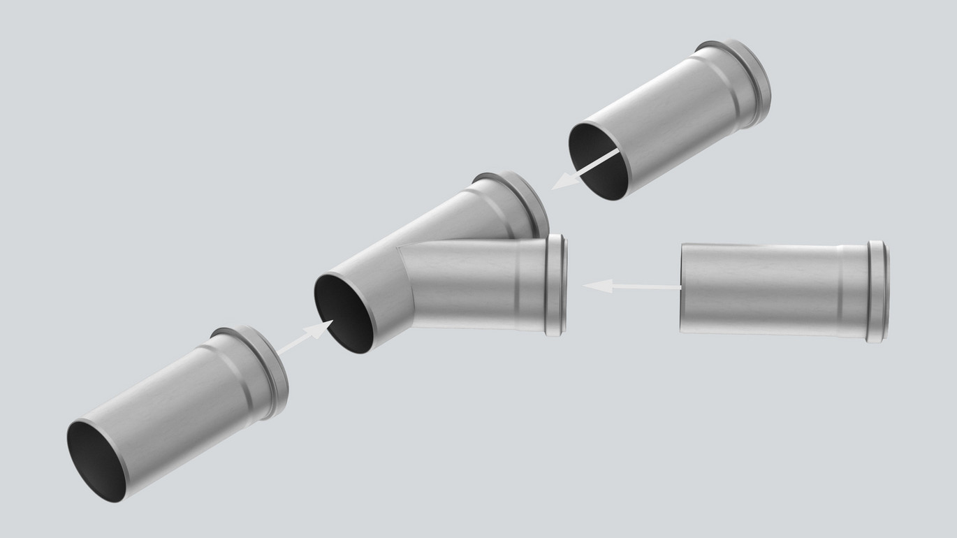 ACO Pipe Verbindung EXPL